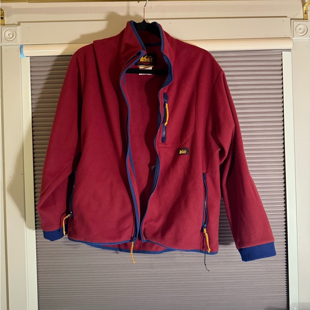 REI Women’s Red Fleece Jacket